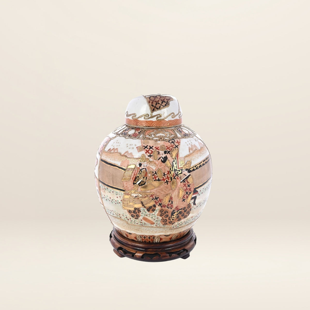 The SATSUMA ginger jar