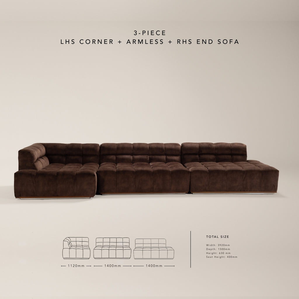 The CADBURRY modular sofa