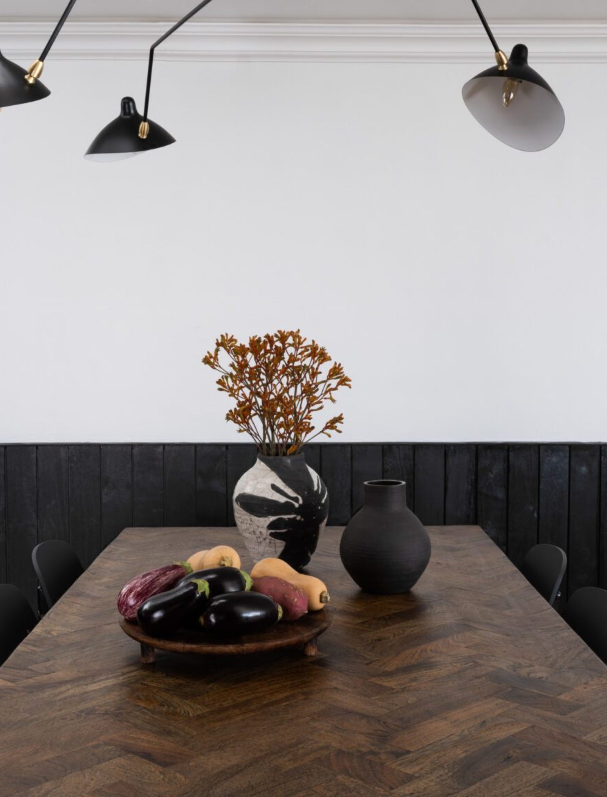 The small RAKU ceramic vase