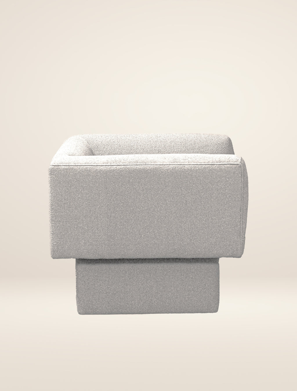 The CLIFTON IN BALANCE armchair in salt