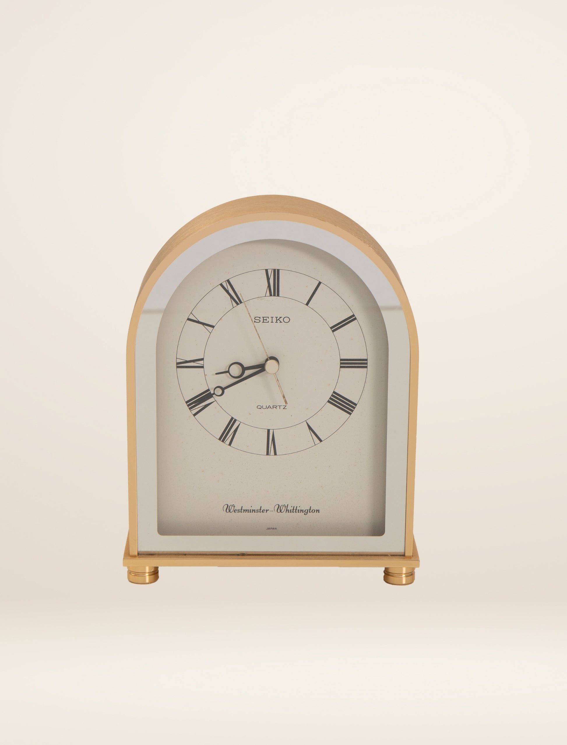 Japan Westminster-Wellington Quartz Mantle Clock