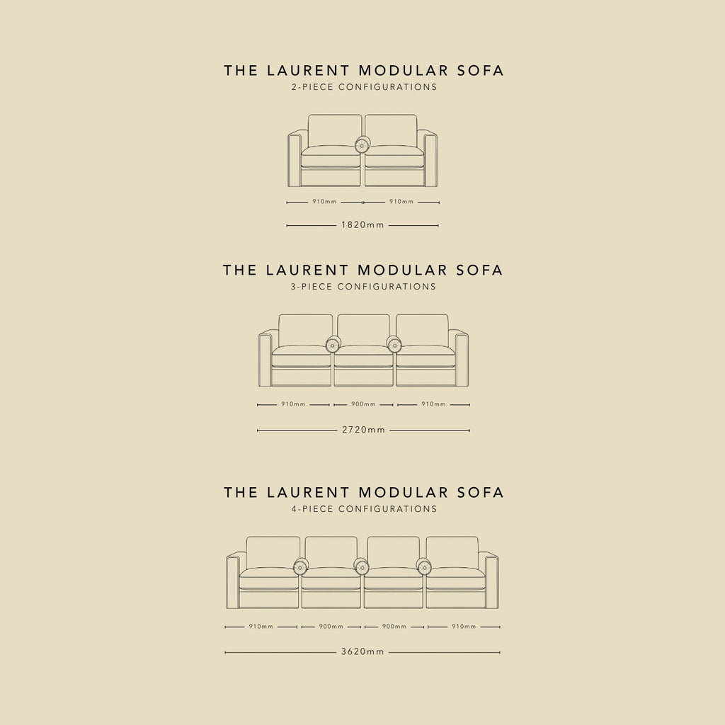 The LAURENT modular sofa