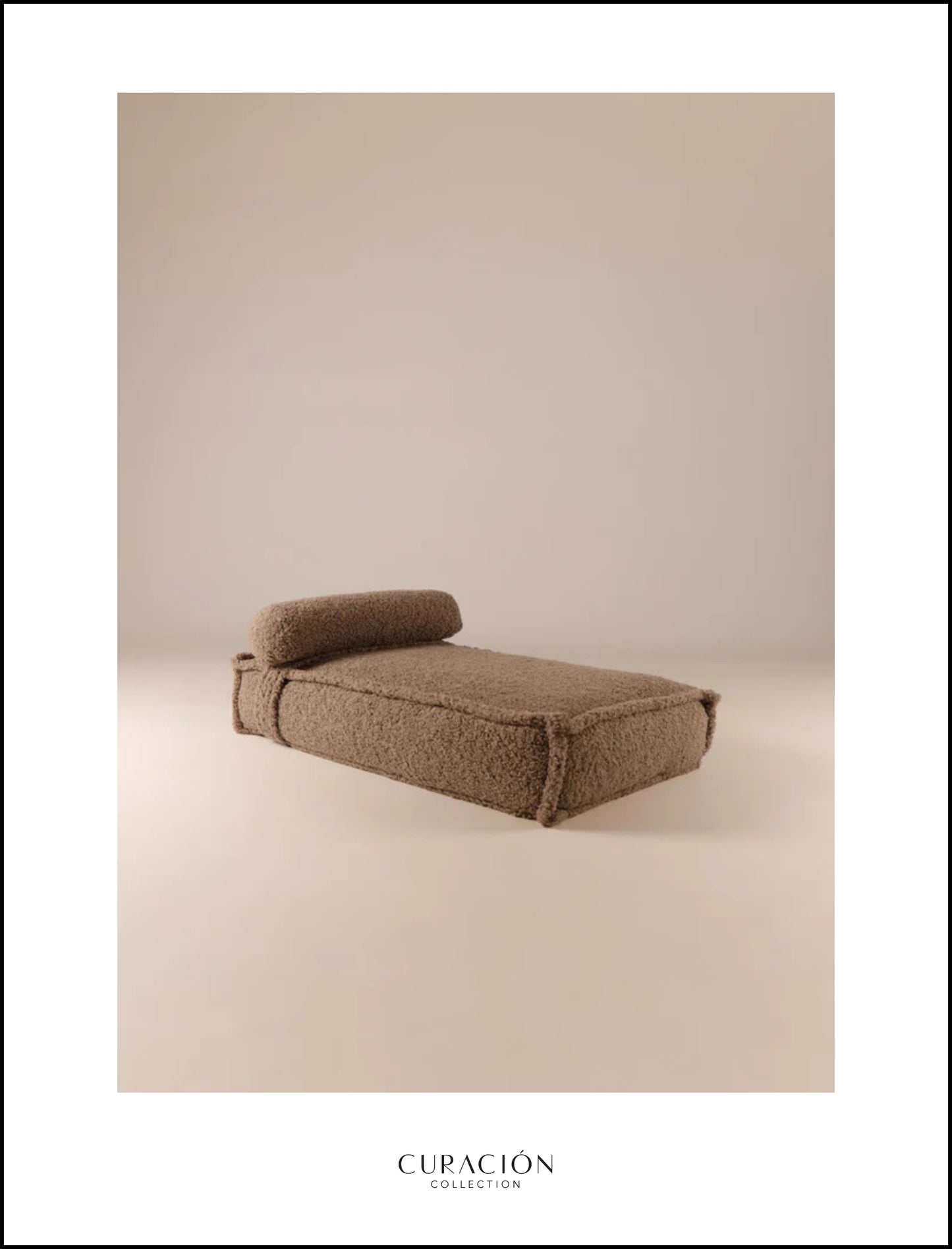 The SERENE dog bed in beige