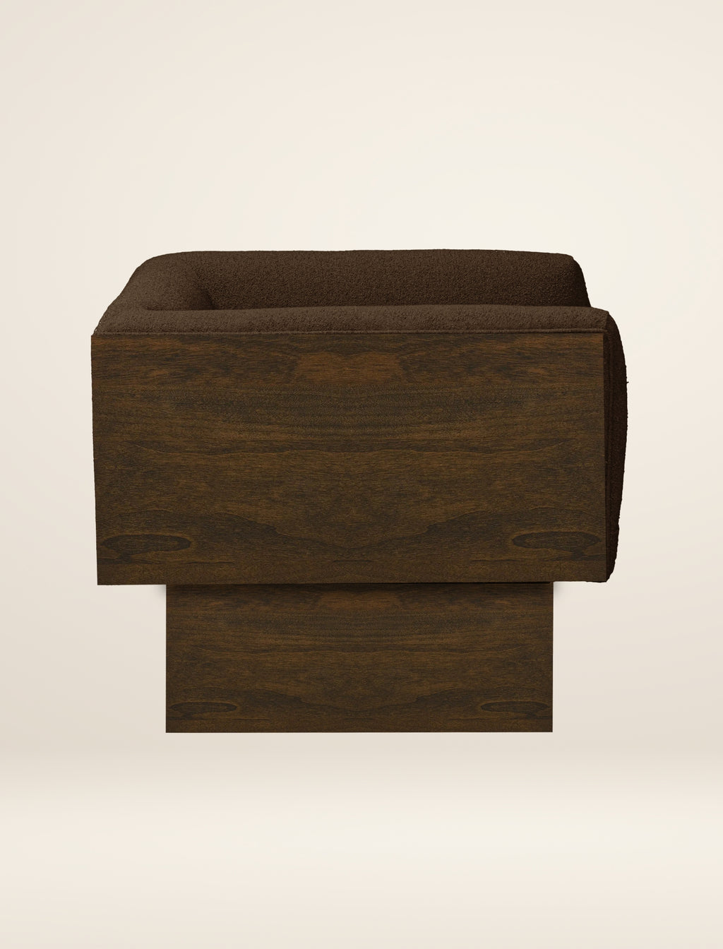 The CLIFTON IN BALANCE armchair in tobacco