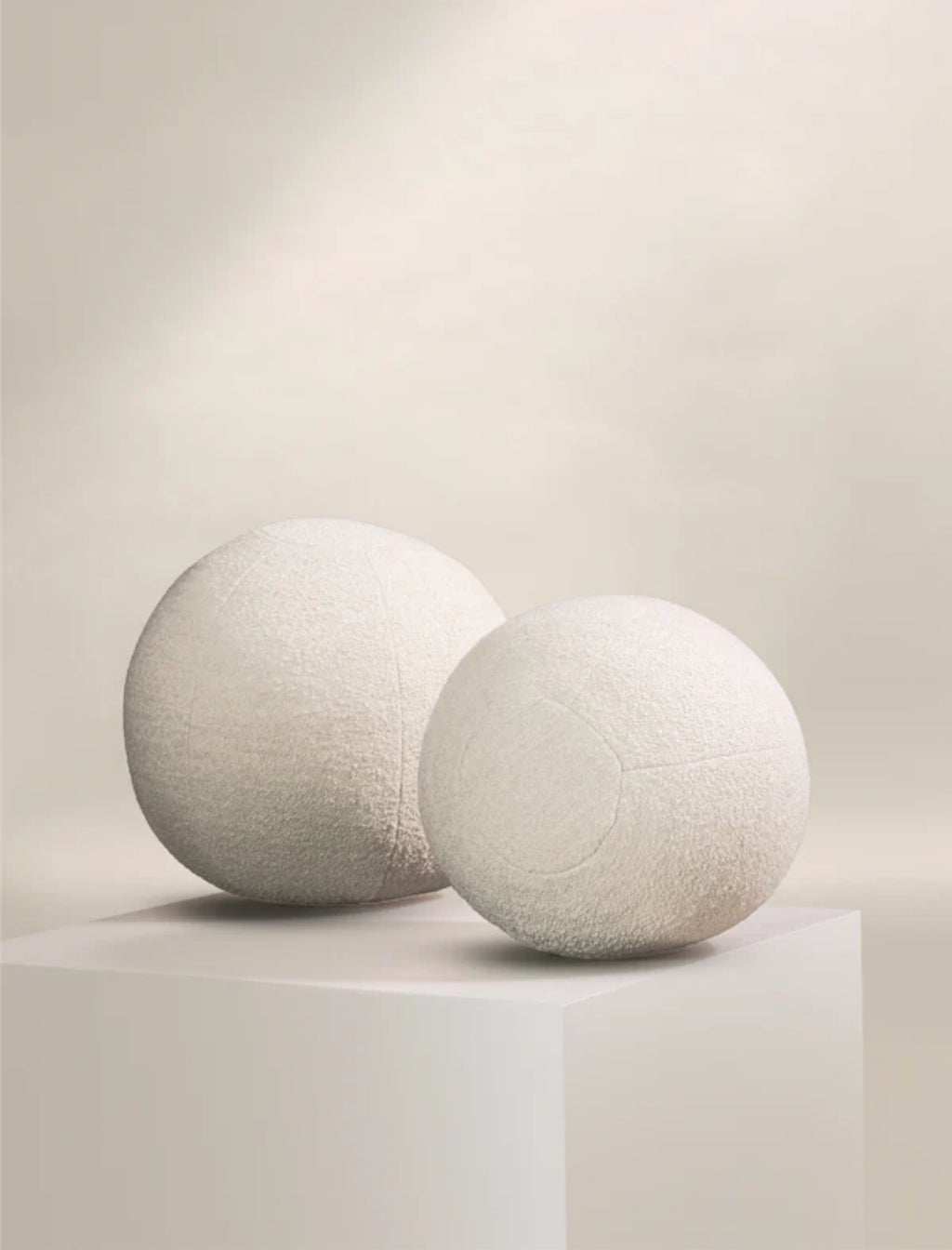 The TREAT scatter in beige boucle