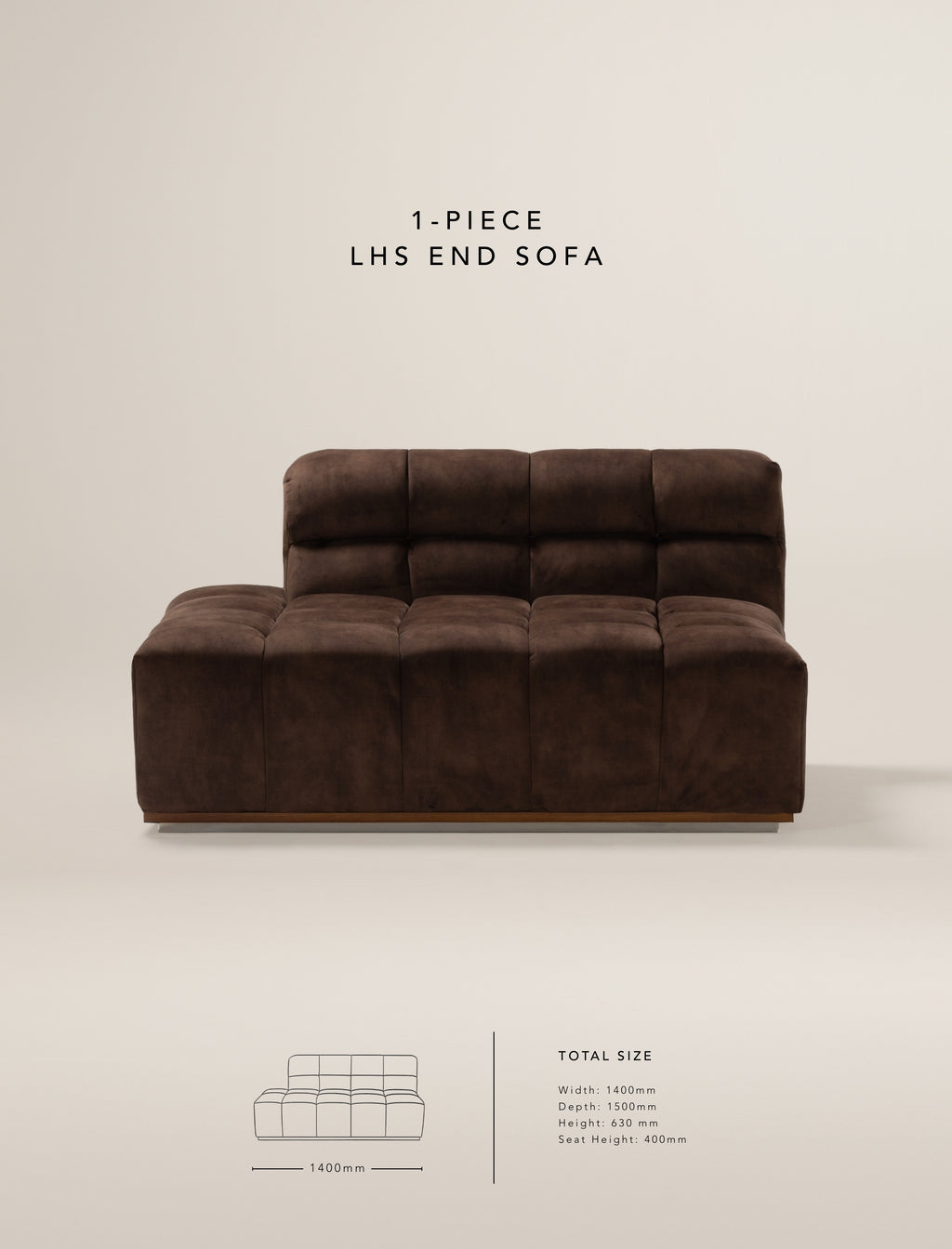 The CADBURRY modular sofa