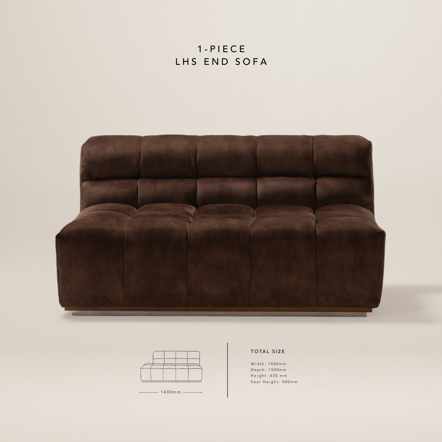 The CADBURRY modular sofa