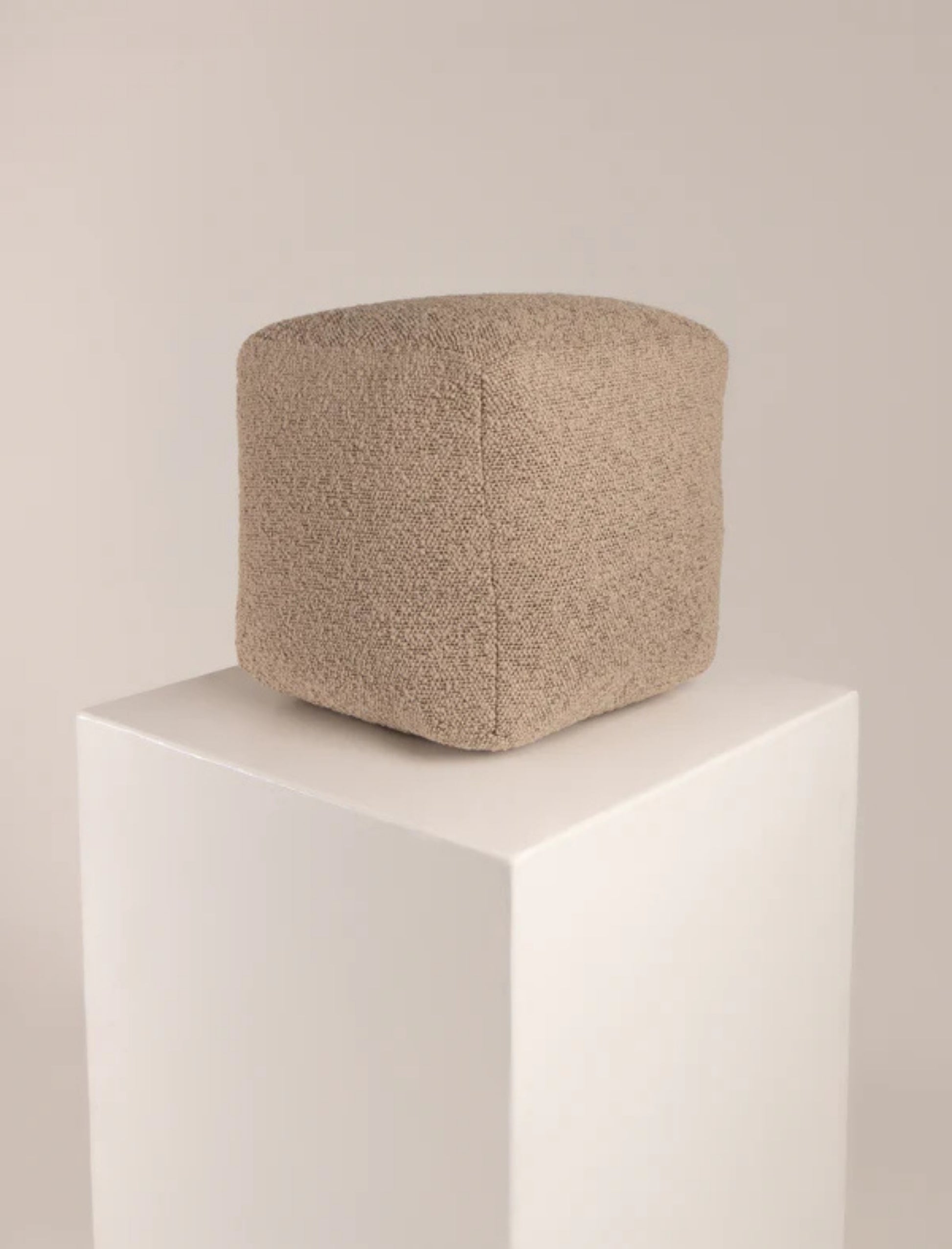 The CUBE scatter in mocha boucle