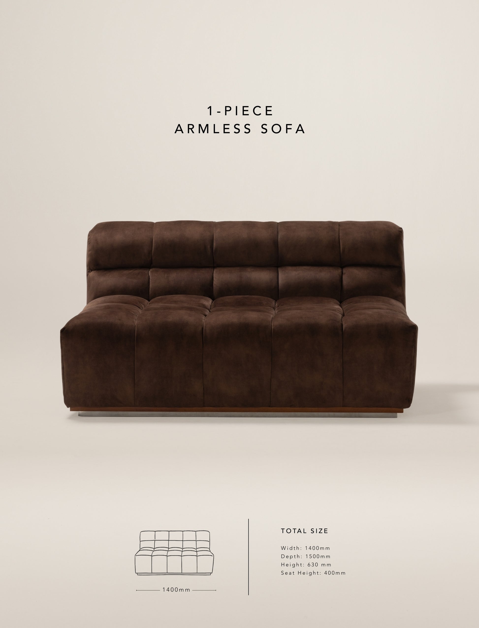 The CADBURRY modular sofa