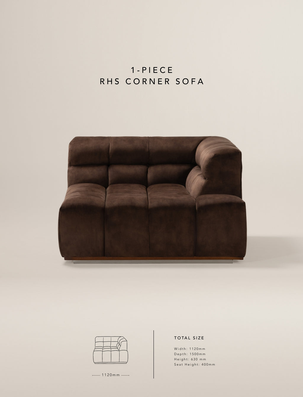 The CADBURRY modular sofa