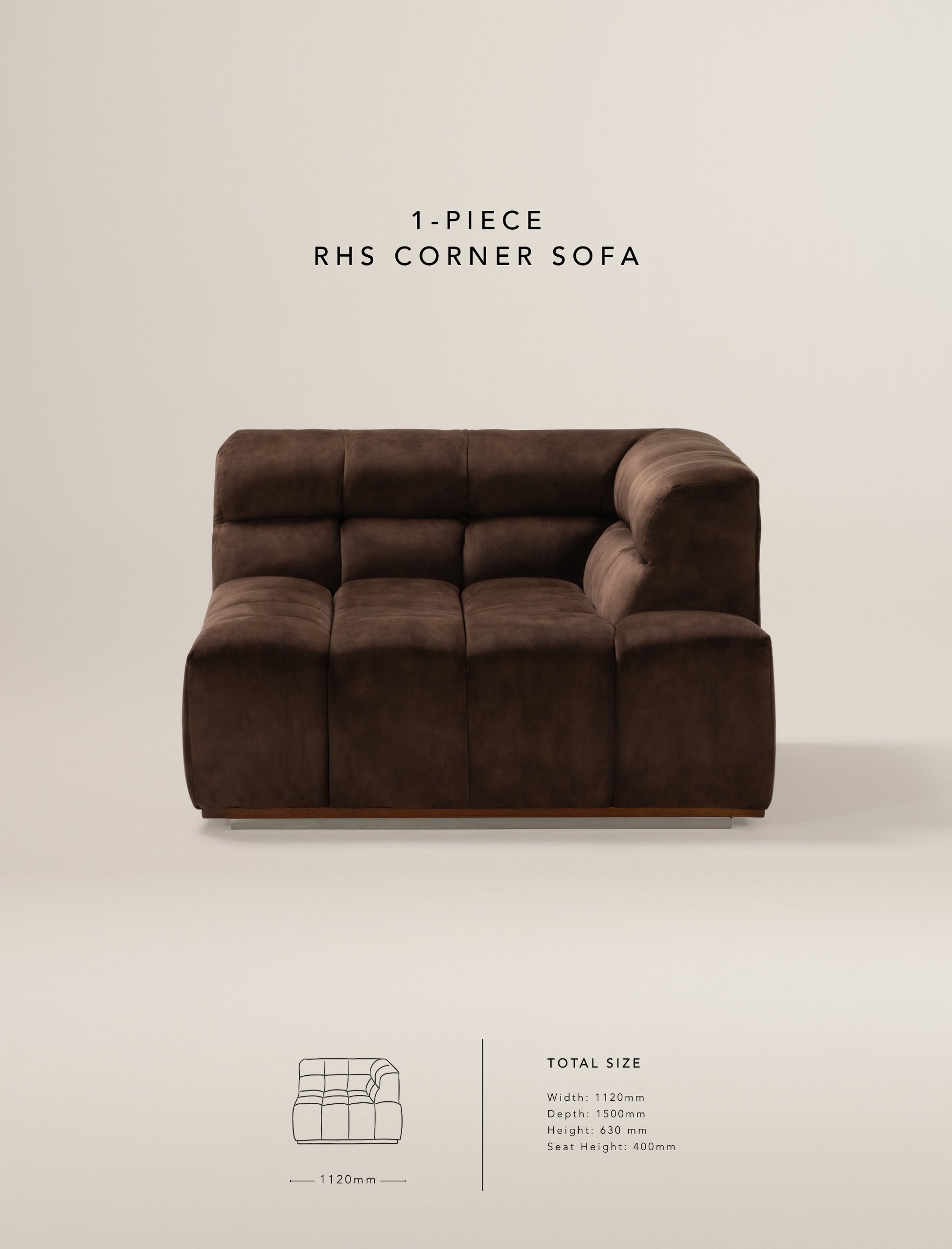 The CADBURRY modular sofa