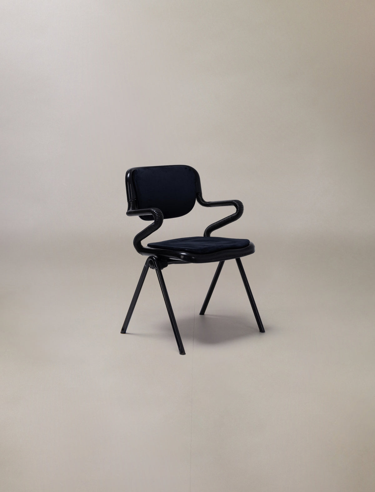 The iconic VERTEBRA chair, attributed to 1980's ‘Vertebra’ side chair by Emilio Ambasz & Giancarlo Piretti for Castelli.