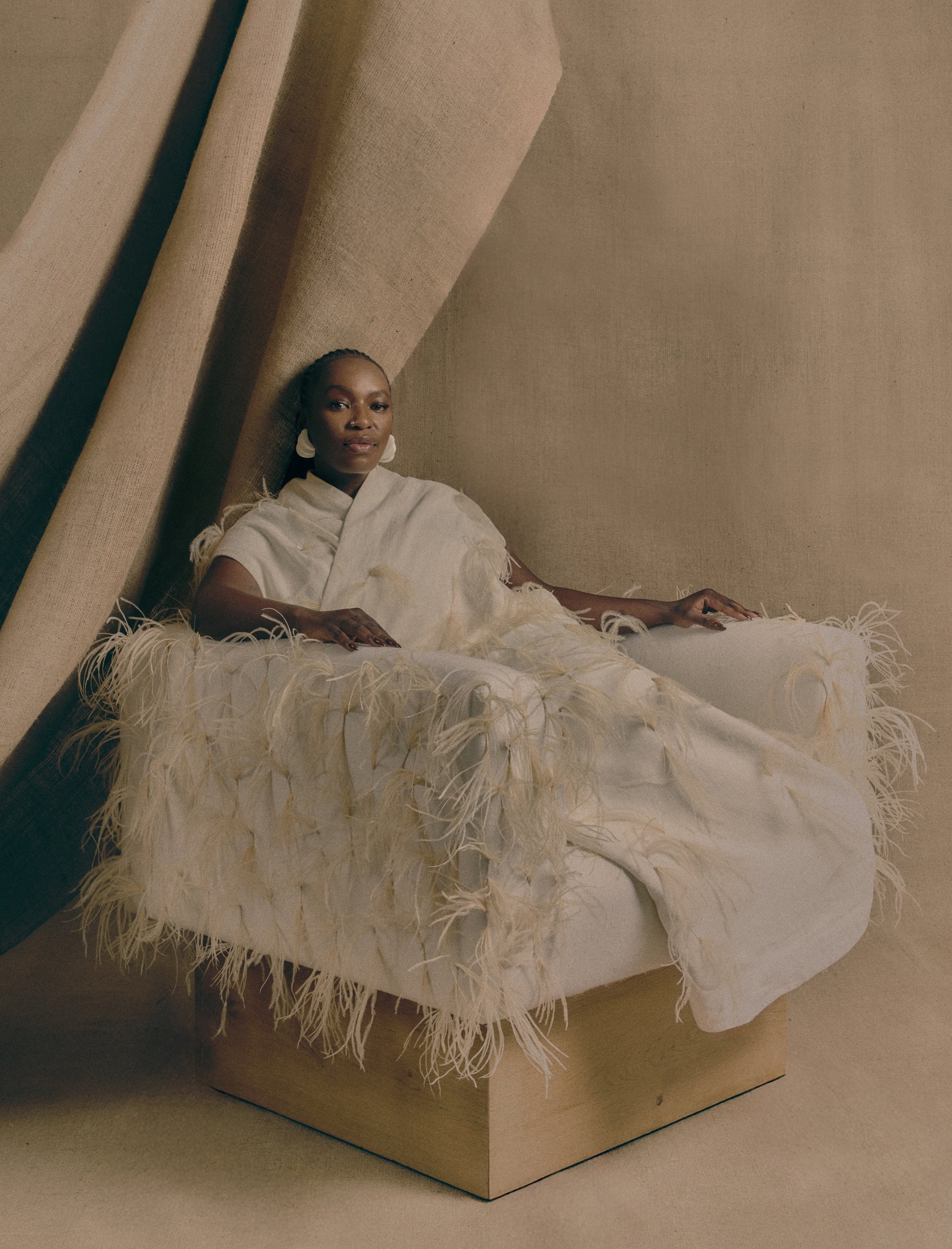 The CLIFTON IN FEATHERS armchair