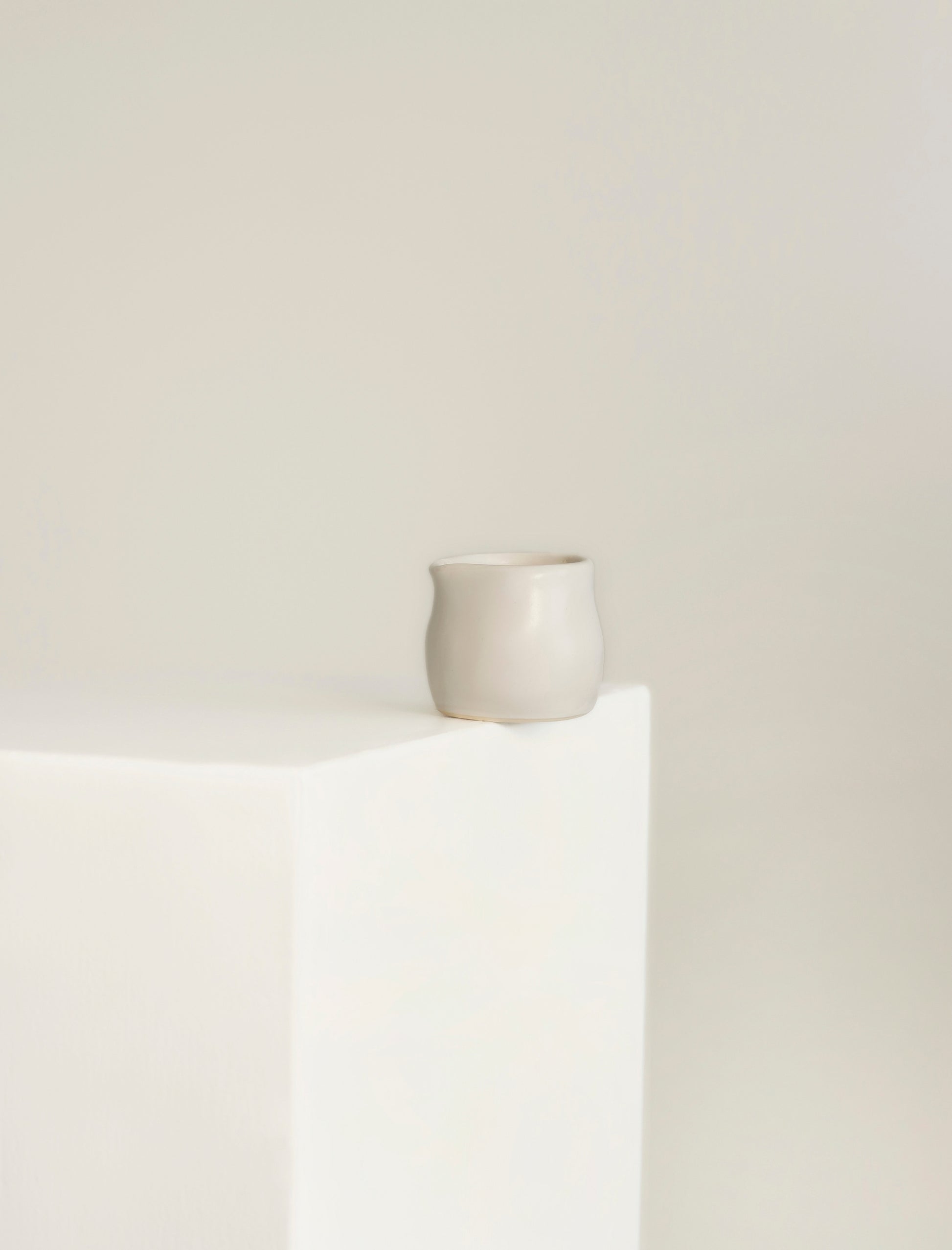 The MILK JUG in white