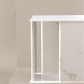 The TONY side table in white