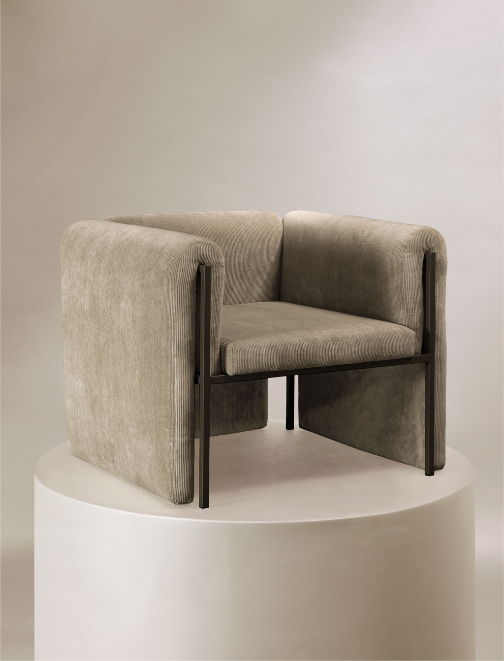 Nabilah for the THERAPIST occasional chair - Curación Collection