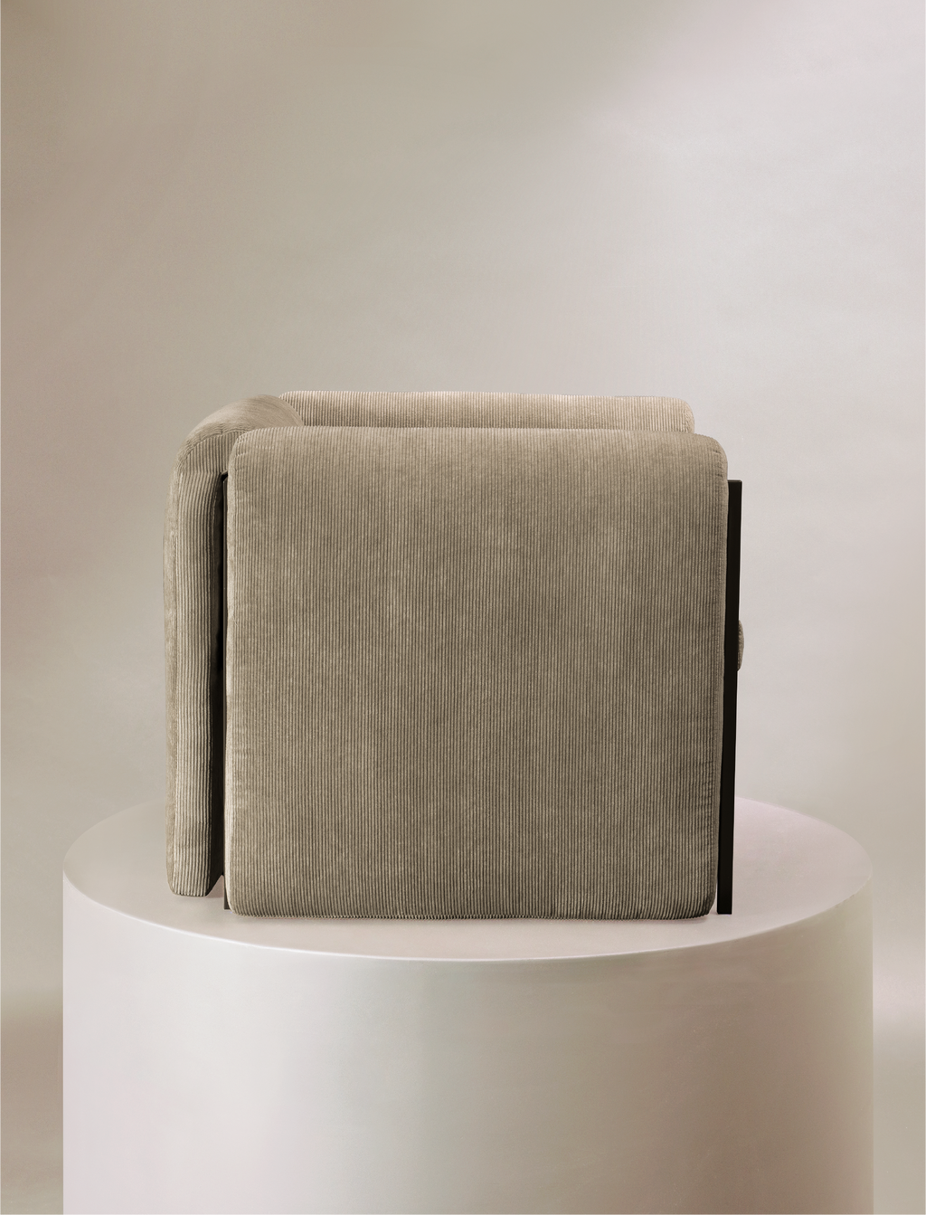 The THERAPIST occasional chair in beige