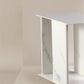 The TONY side table in white