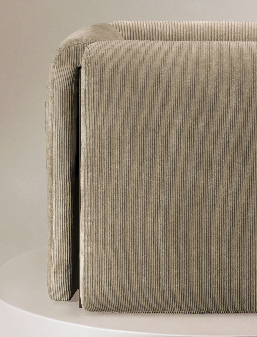 The THERAPIST occasional chair in beige