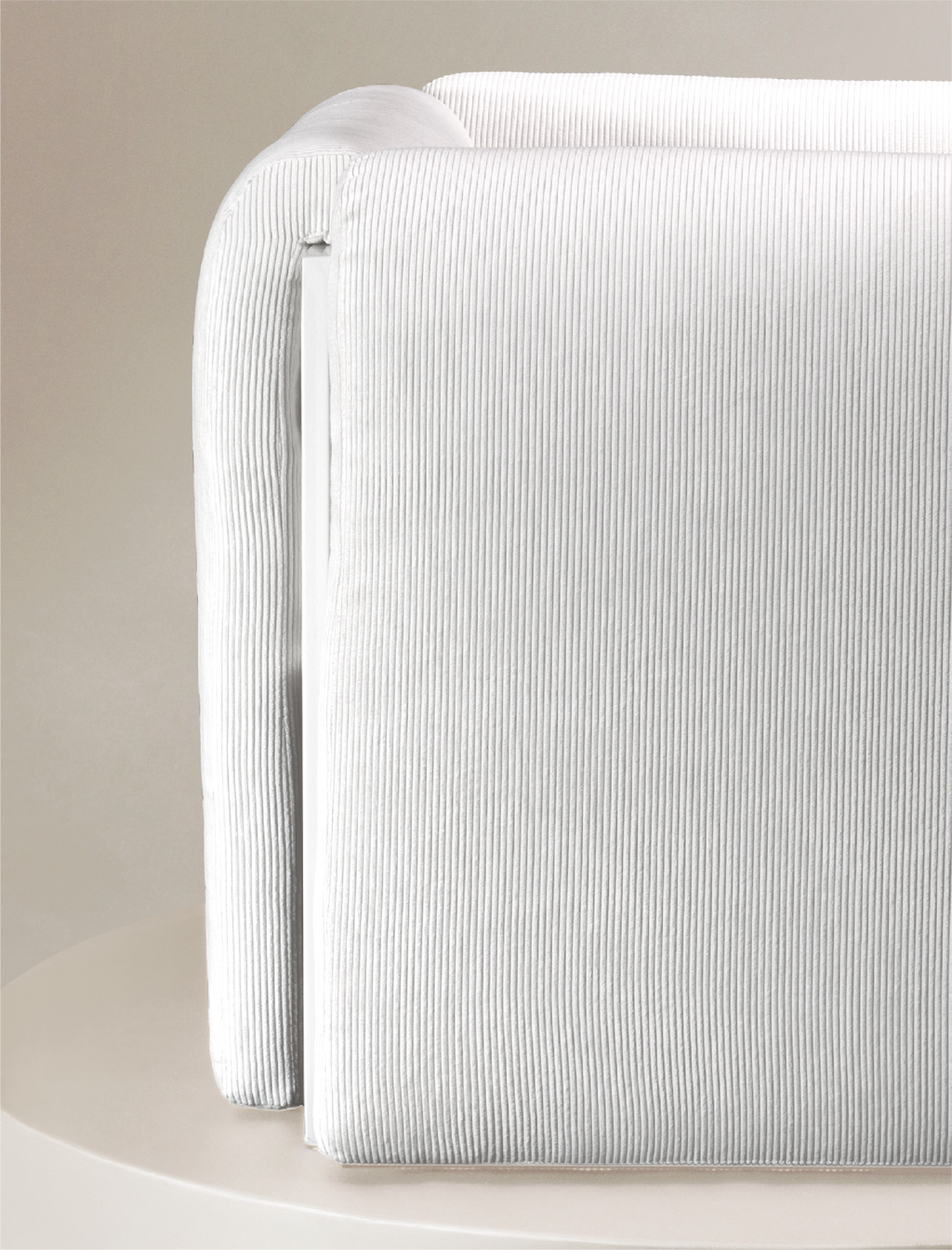 The THERAPIST occasional chair in white