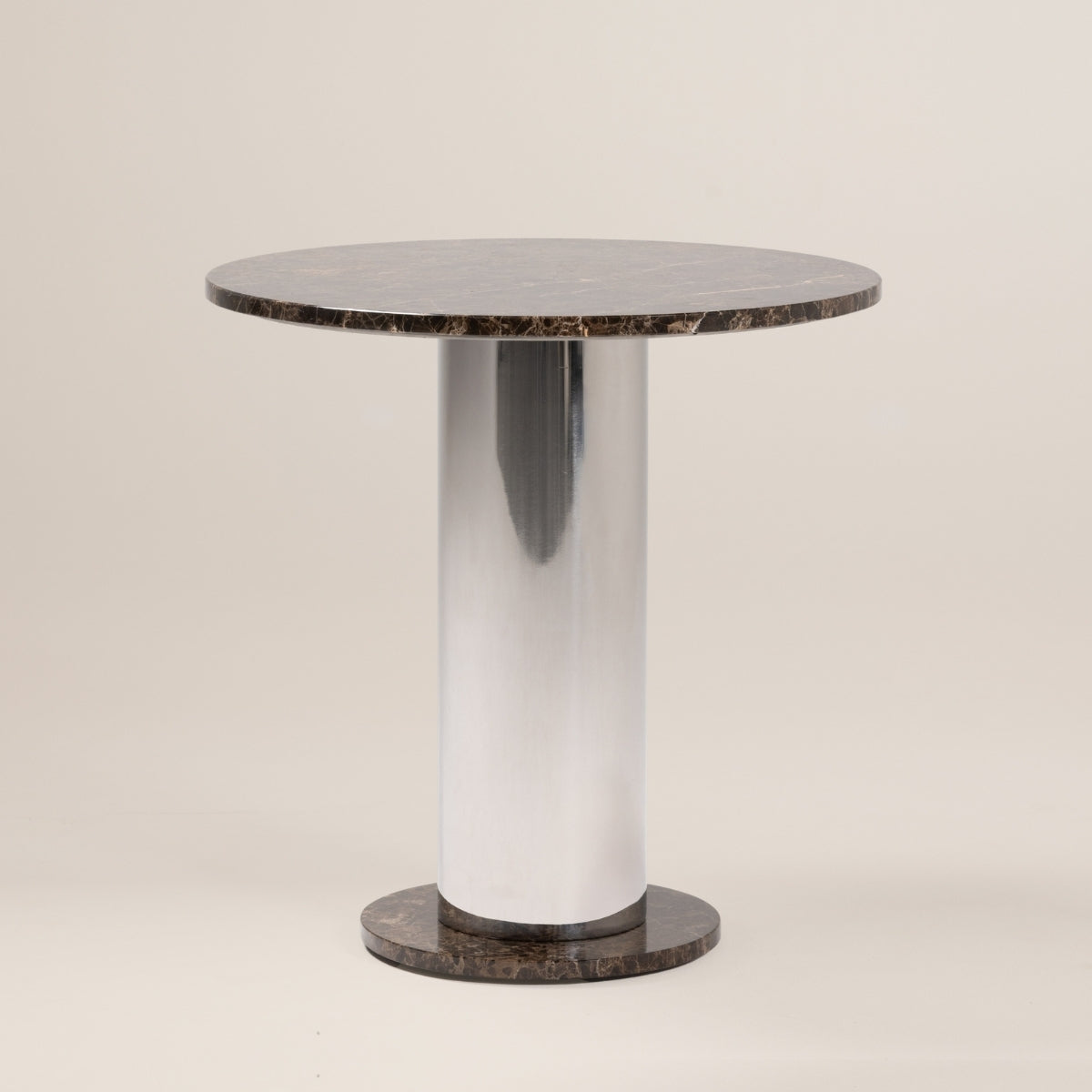 The SOMETHING IN THE MIDDLE bistro table