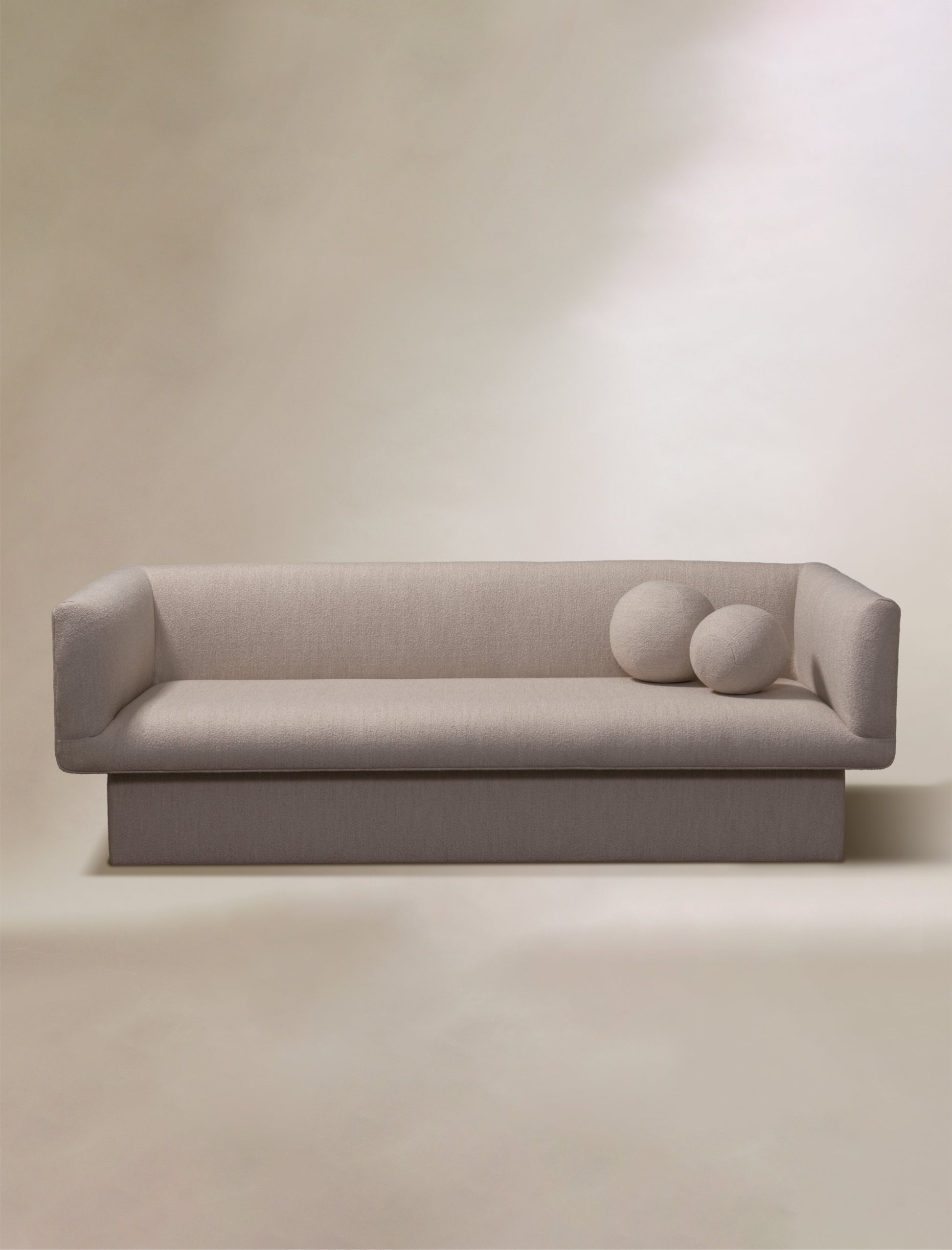 Bone Couch The CLIFTON IN BALANCE sofa in bone – Curación Collection