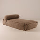 The SERENE dog bed in beige.